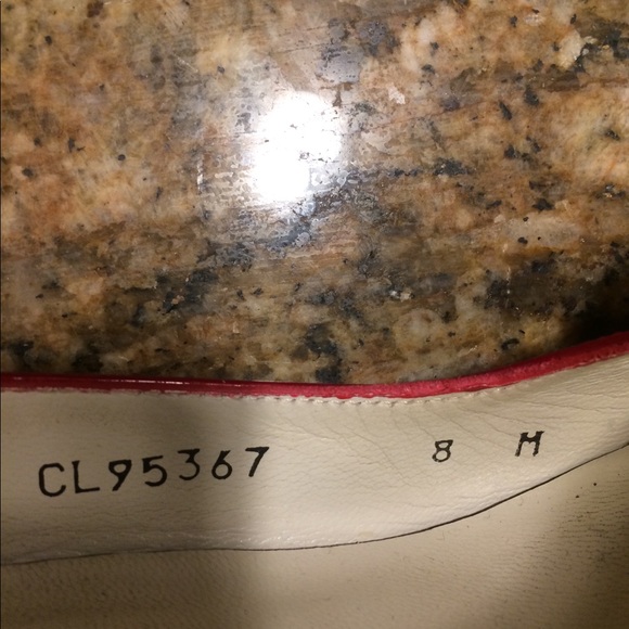 Stuart Weitzman Red Open Toe Wedge Heels - Picture 5 of 5